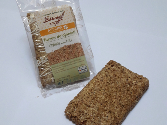Turrón de ajonjolí (como parte de rentas)