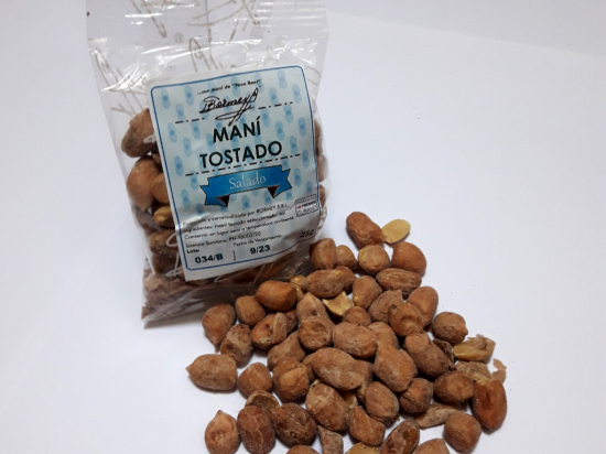 Maní salado (como parte de rentas)