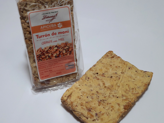 Turrón de maní y miel (como parte de rentas)