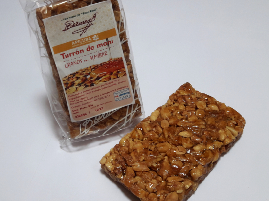Turrón de maní en almíbar (como parte de rentas)